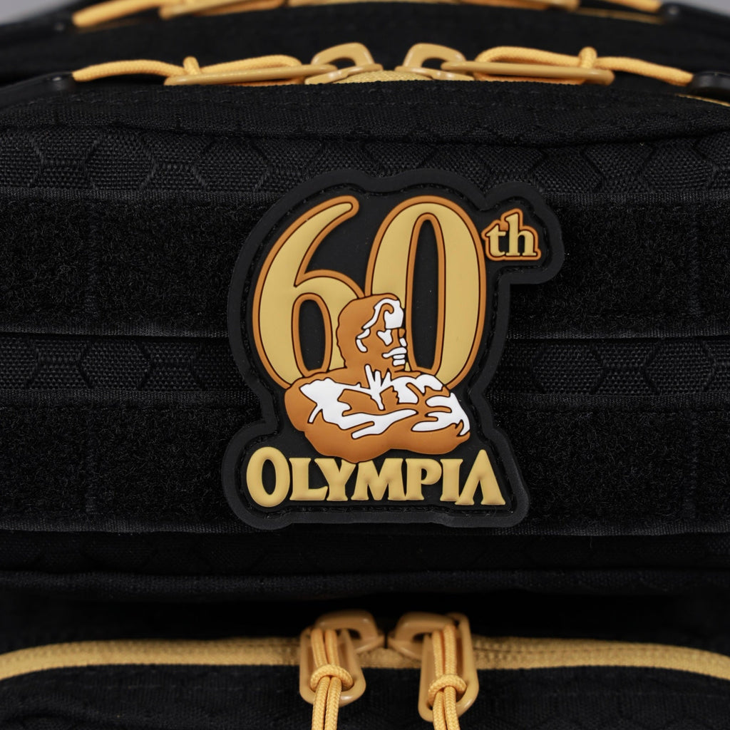 2024 Olympia 9L Backpack Mini Black Hexagon