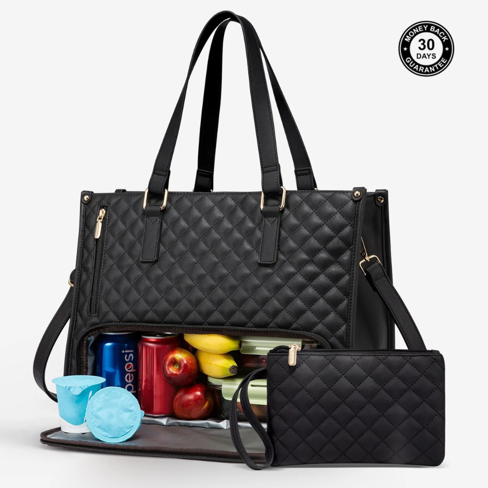 Versatile 3-in-1 Convertible Totebag: Stylish, Waterproof, and Organized