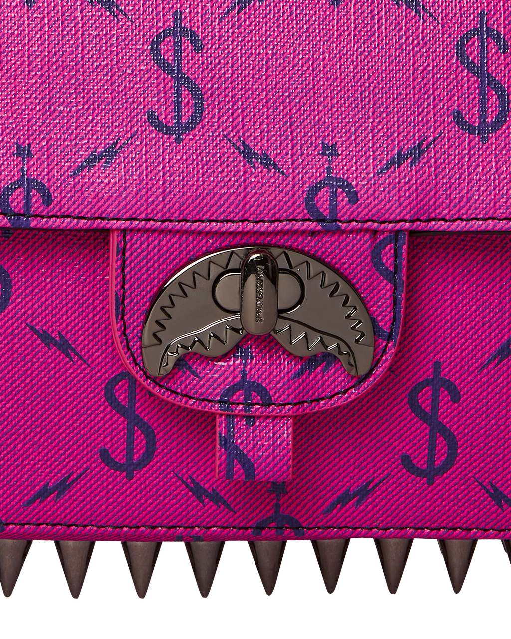 $NAPDRAGON GOLD CHAIN SHARK HANDBAG