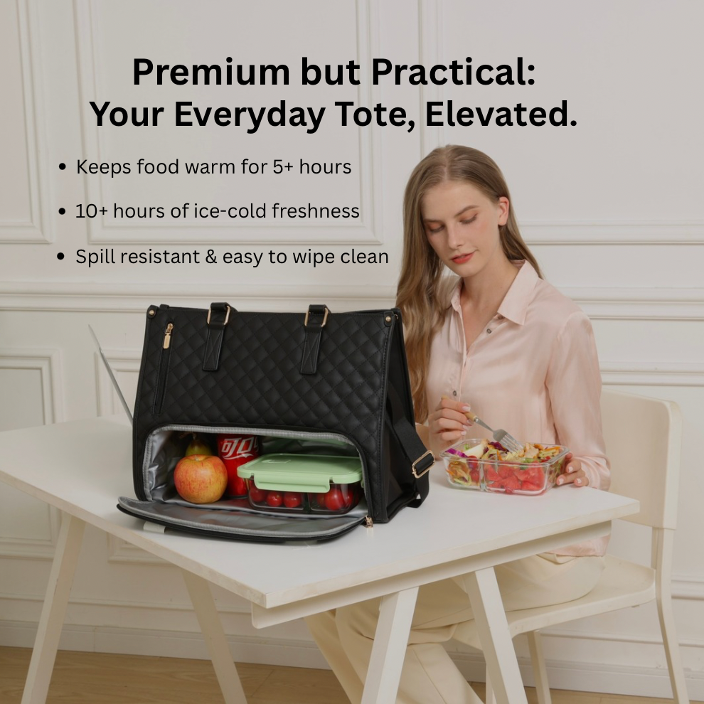Versatile 3-in-1 Convertible Totebag: Stylish, Waterproof, and Organized