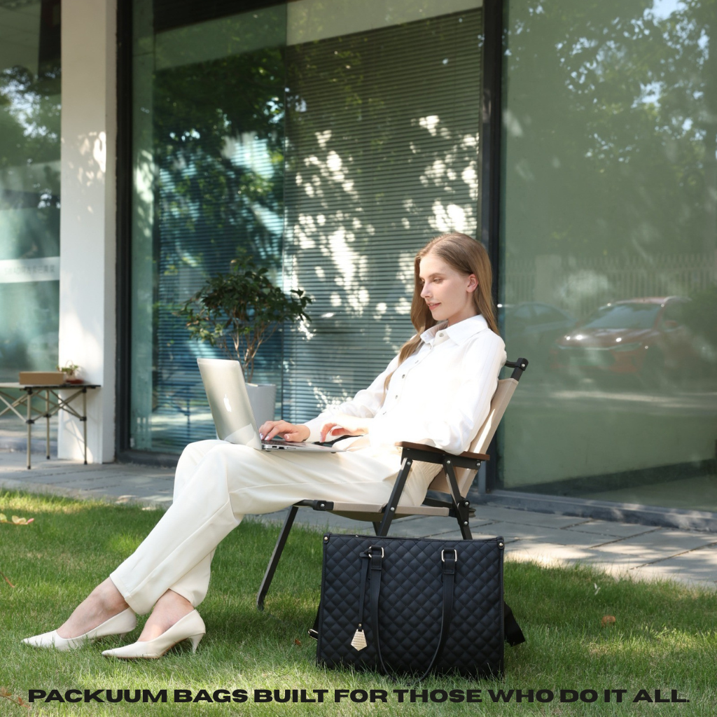 Versatile 3-in-1 Convertible Totebag: Stylish, Waterproof, and Organized