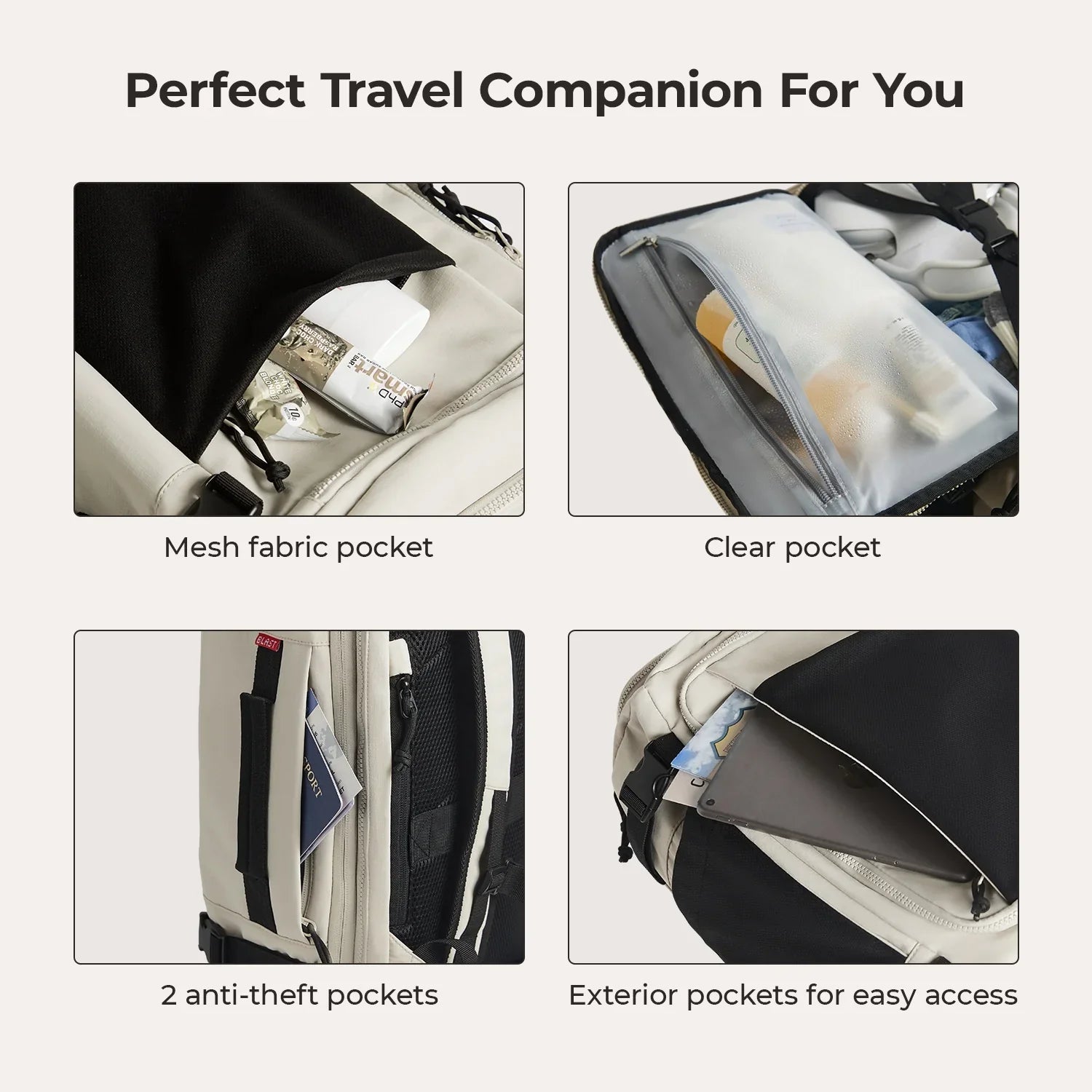 Blast Mesh Travel Backpack